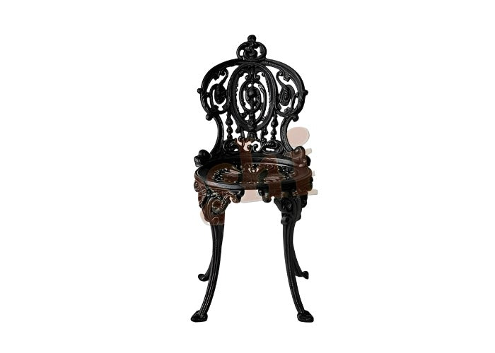Crown Chair Furniture Black 