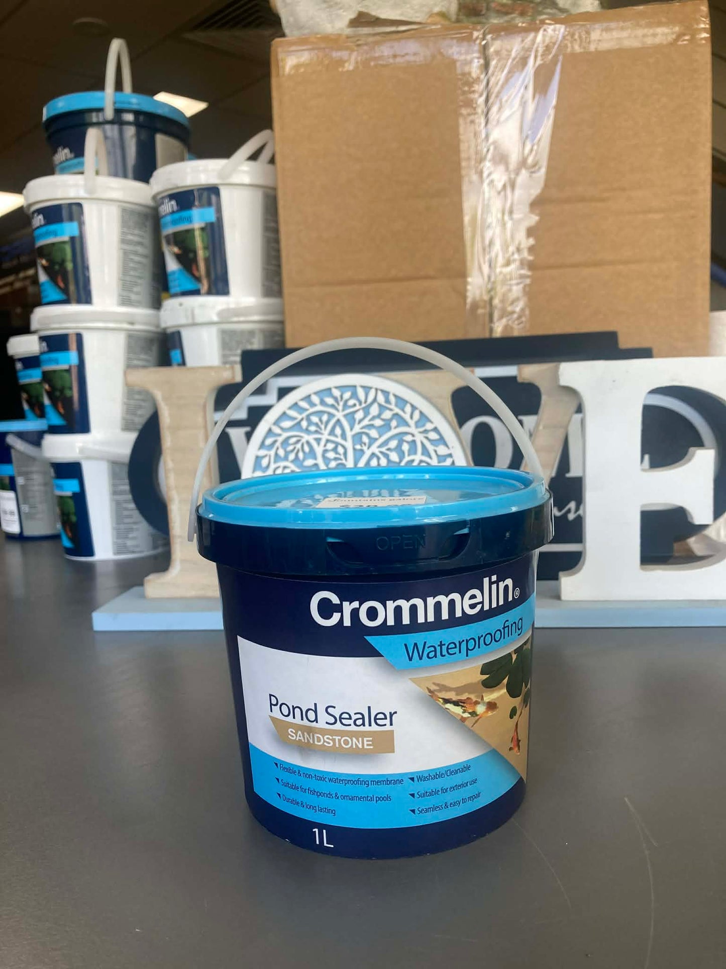 Pond Sealer 1L Garden Supplies Sandstone