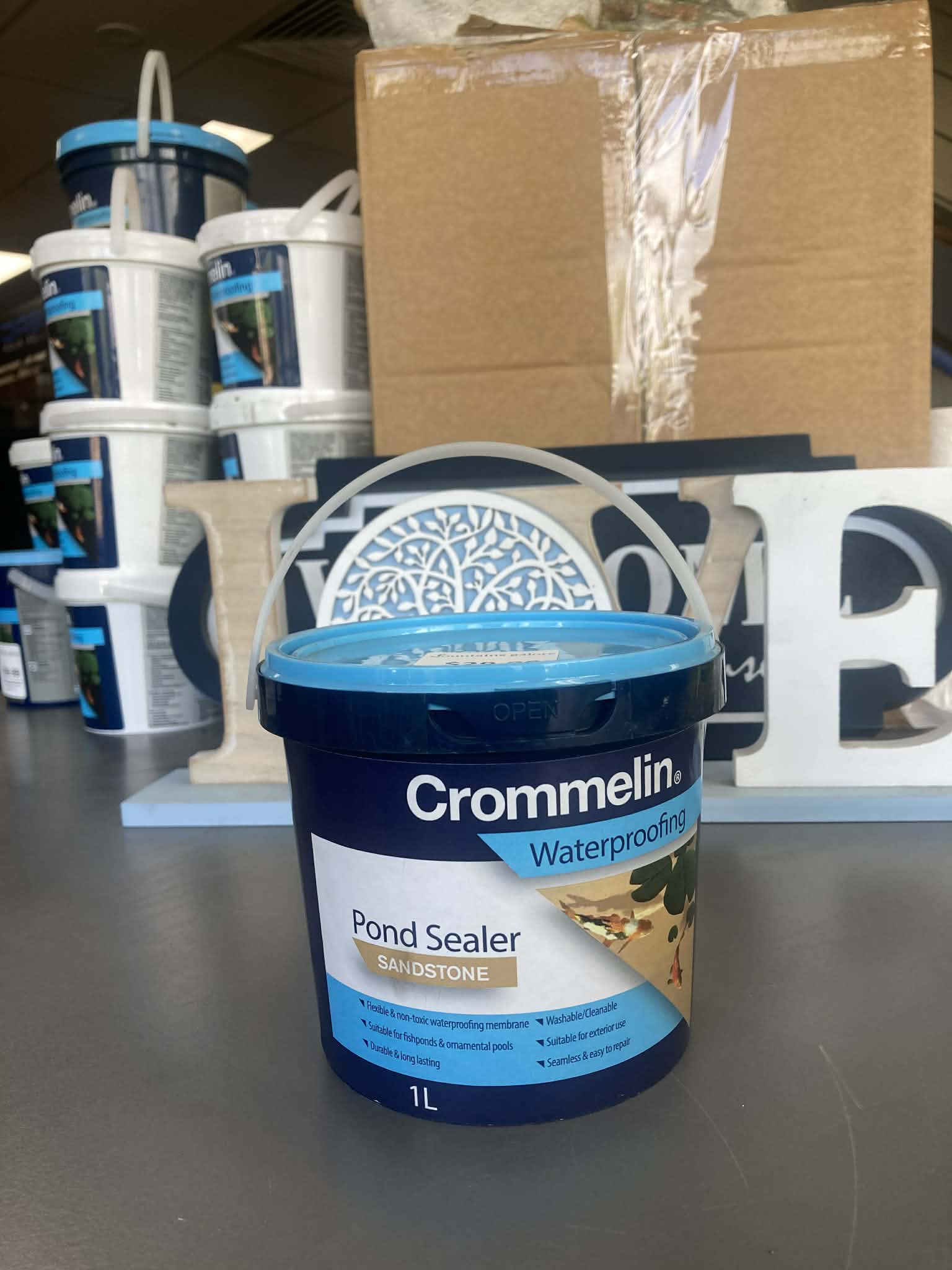 Pond Sealer 1L Garden Supplies Sandstone