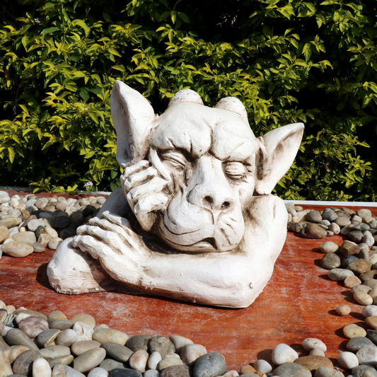 Resting Gargoyle Statue Statue