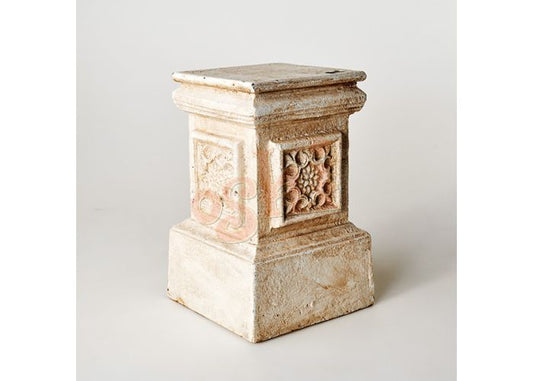 Dorchester Plinth - White (Small) Pedestal  