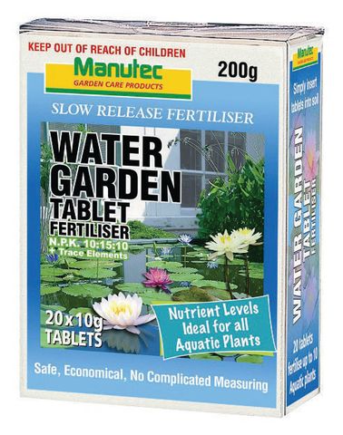 Water Garden Tablets 20's (12) Garden Supplies