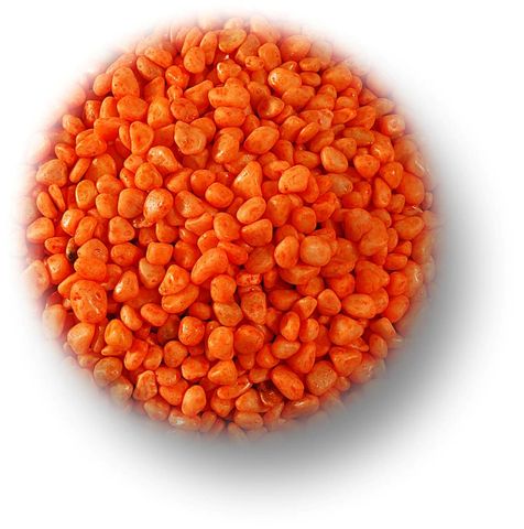 Painted Orange Gravel Aquarium Gravel & Substrate  