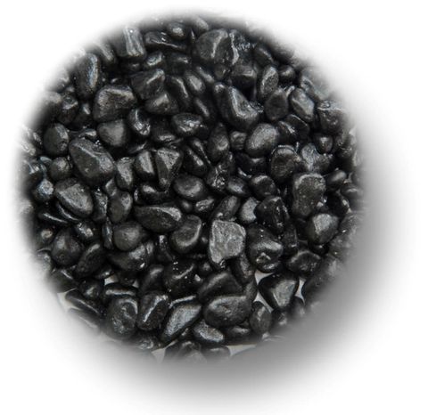 Painted Black Gravel Aquarium Gravel & Substrate  