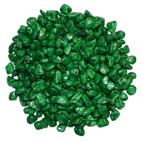 Painted Green Gravel Aquarium Gravel & Substrate  