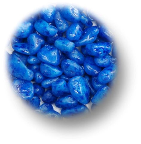 Painted Blue Gravel Aquarium Gravel & Substrate  