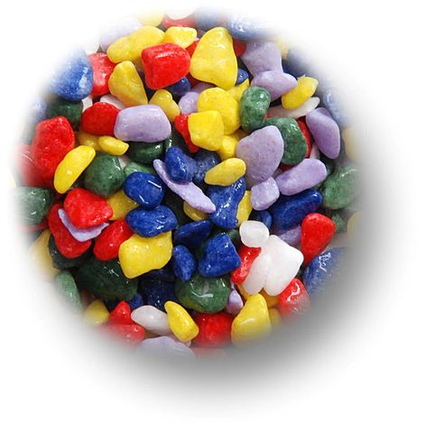 Painted Multi Gravel Aquarium Gravel & Substrate  