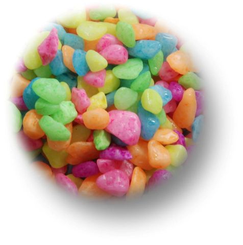 Painted Fluro Multi Gravel Aquarium Gravel & Substrate  