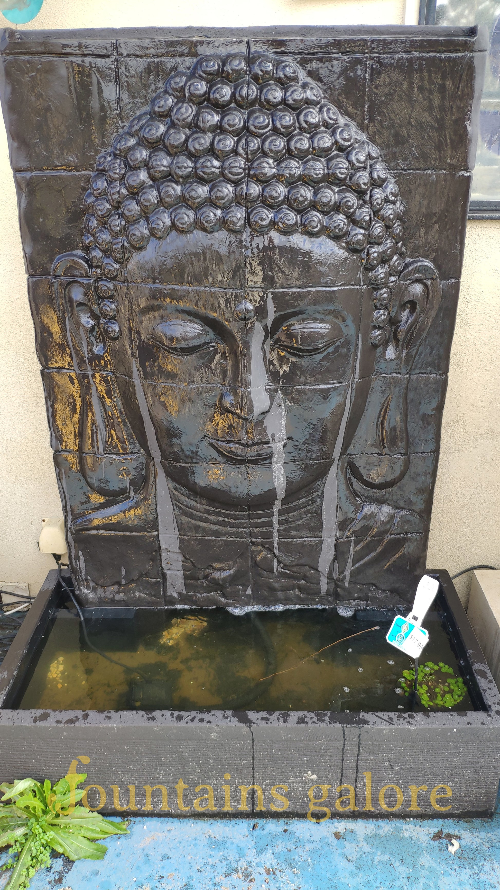 Buddha Face Fountain Water Feature  
