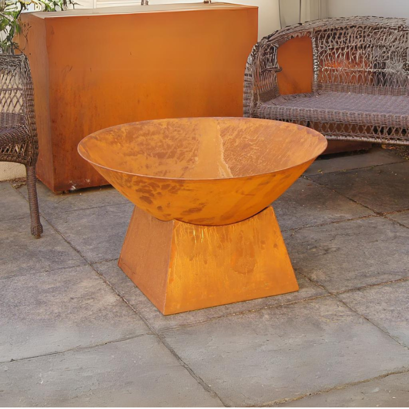 Firepit w/ Laser Base Fire Pit Plain