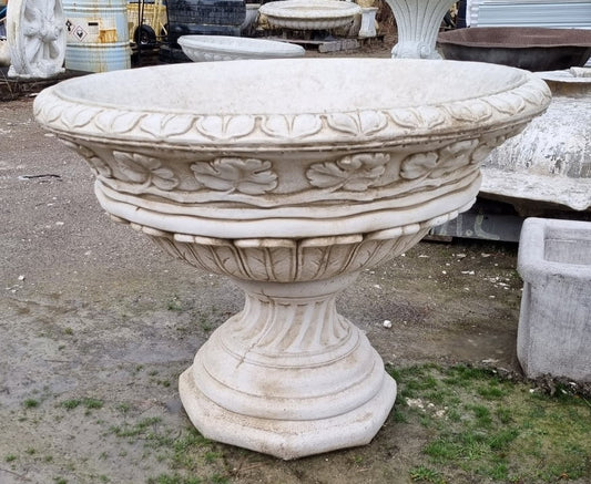 Leaf Bowl Urn Urn  