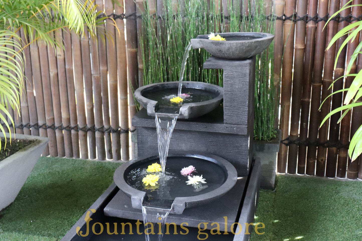 Mini Trio Bowl Fountain Water Feature  