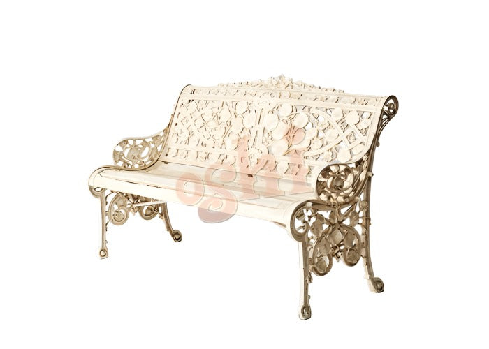 Nasturtium Bench Furniture White 