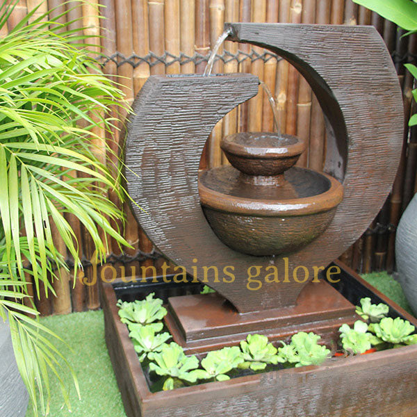 Eclipse Fountain (Original) – Medium Water Feature  