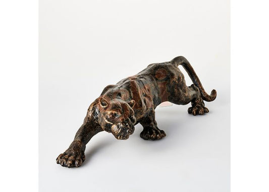 Panther Cast Iron 43cm Statue  