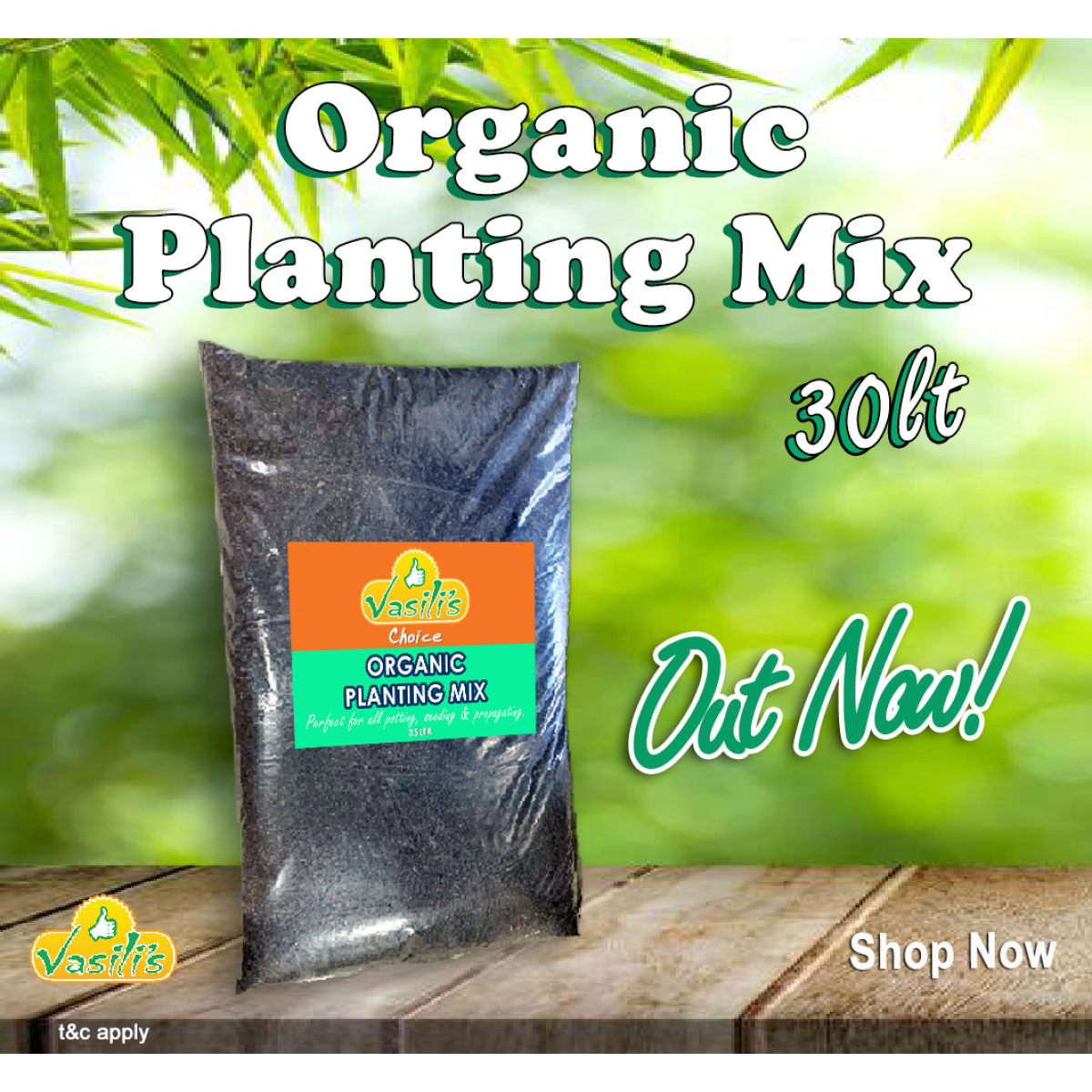 Organic Planting Mix 30L Potting Mix  