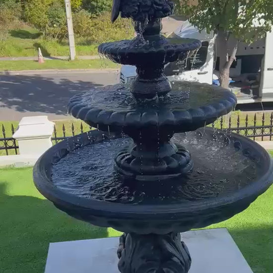 Three Tier Anniversary Fountain Water Feature