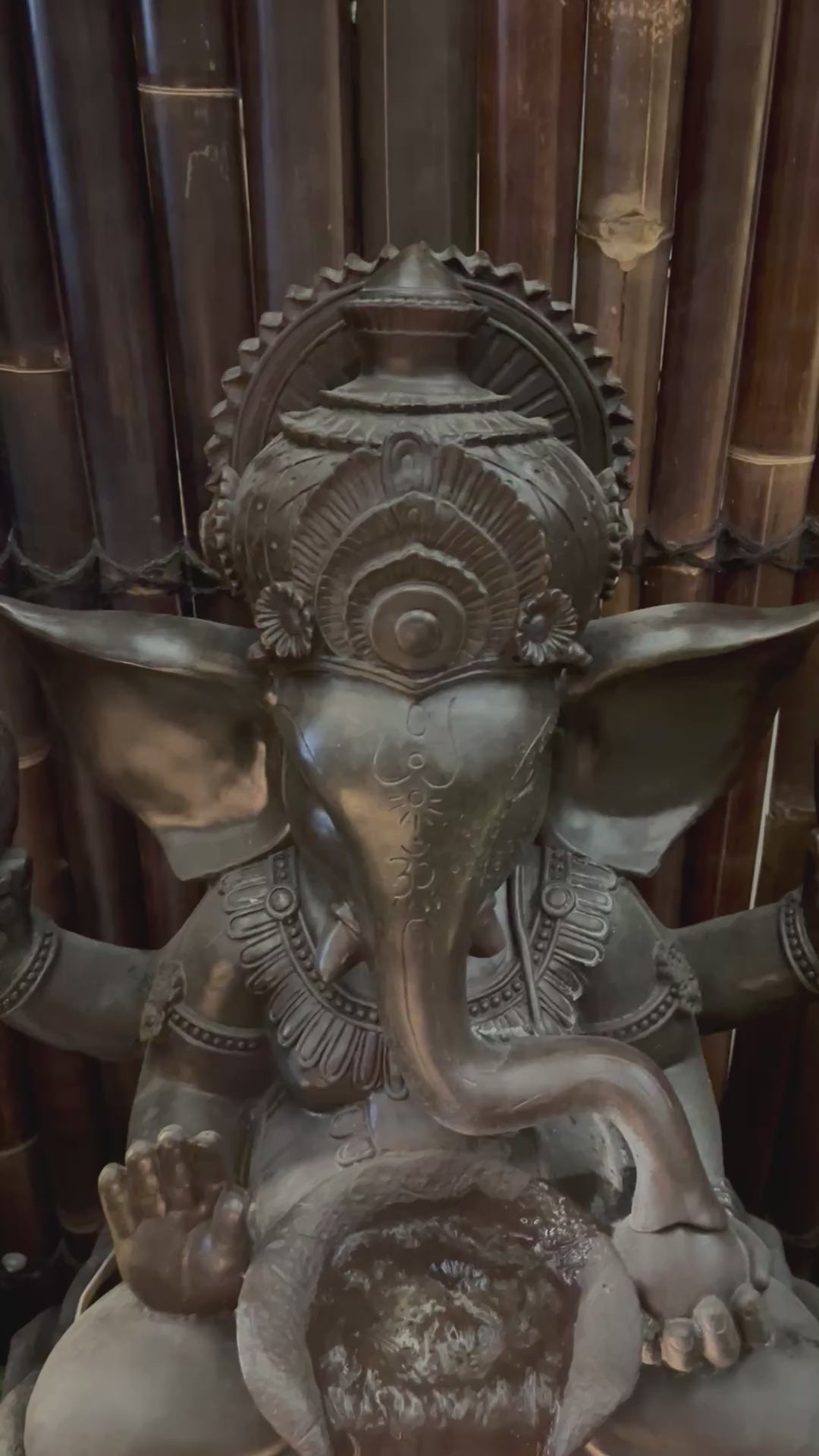 Large Ganesh Elephant Fountain Water Feature