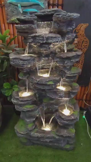 Rock Creek Falls Fountain - New Product 2025 Water Feature