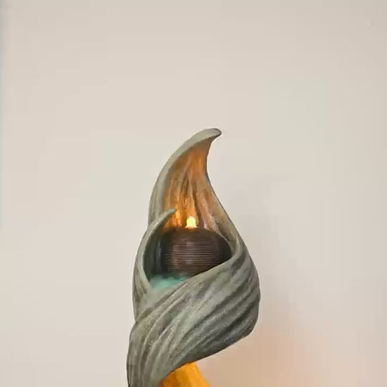 Modern Flame Fountain - New Product 2026 Water Feature