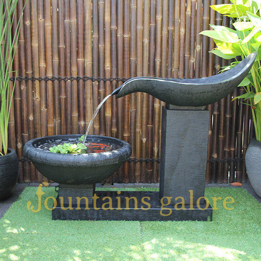 Single Wave Fountain Water Feature  