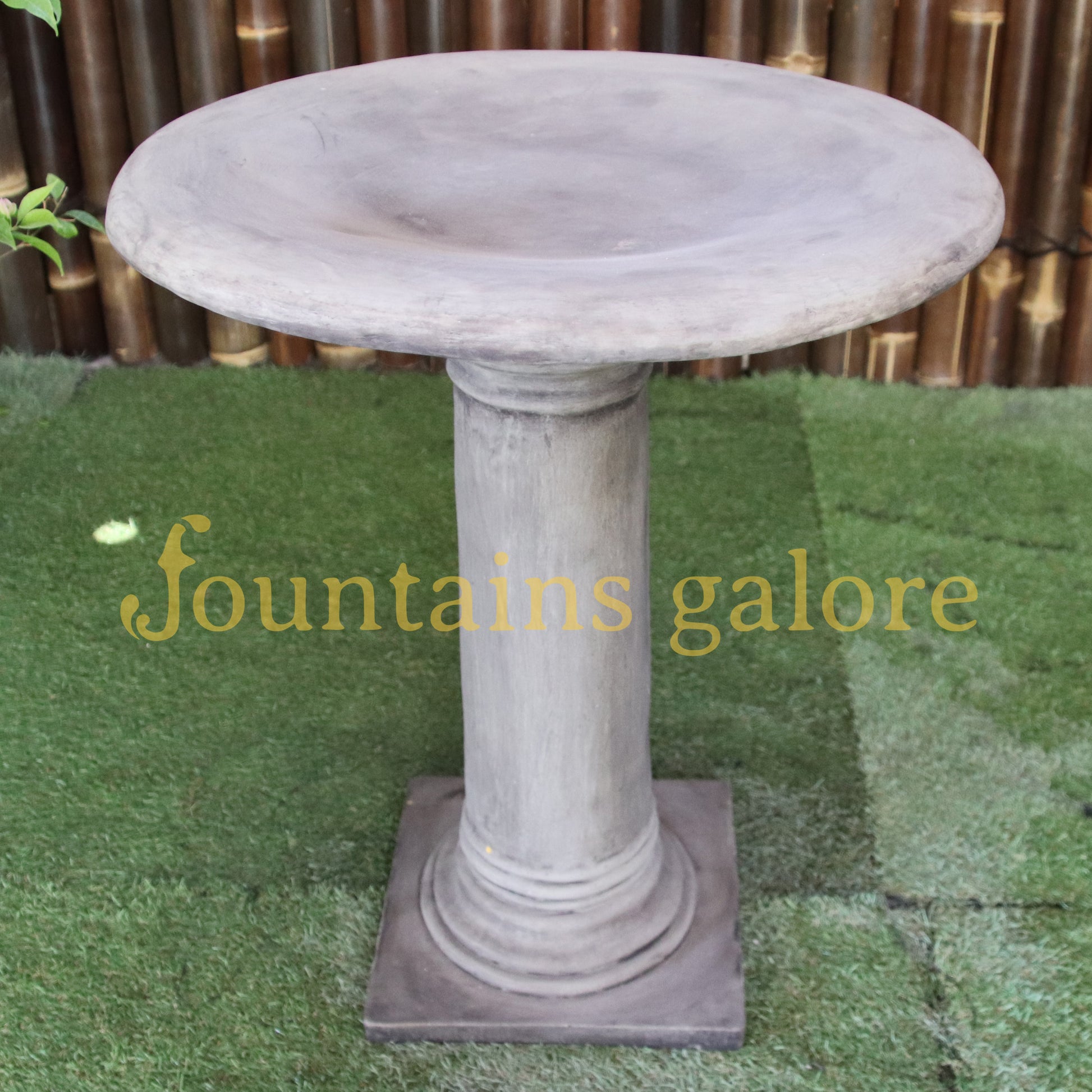 Roma Birdbath Bird Bath Slate 