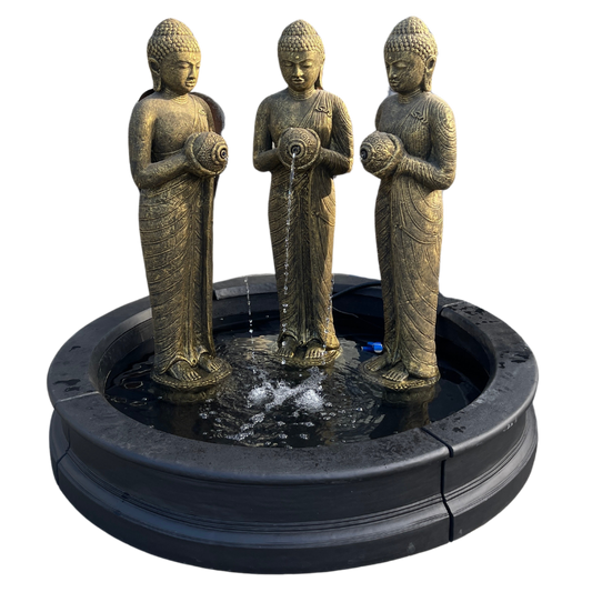 Triple Goddess Fountain Water Feature  