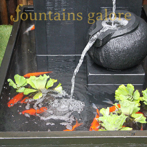 Streaming Pots Fountain – Large Water Feature  