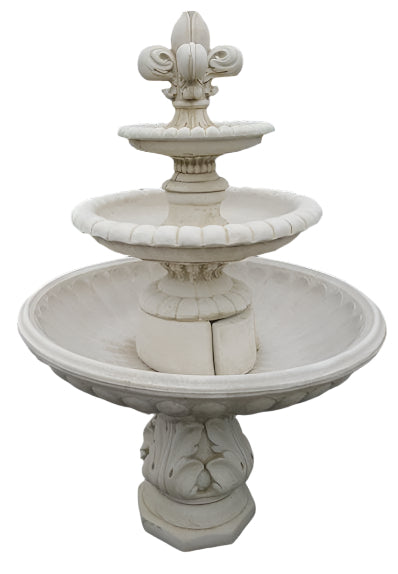 Three Tier Anniversary Fountain Water Feature No Pond/Surrounds Sandstone Wash