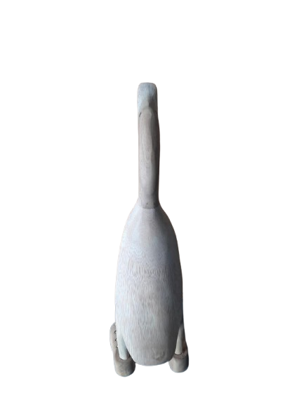 Wooden Duck Statue
