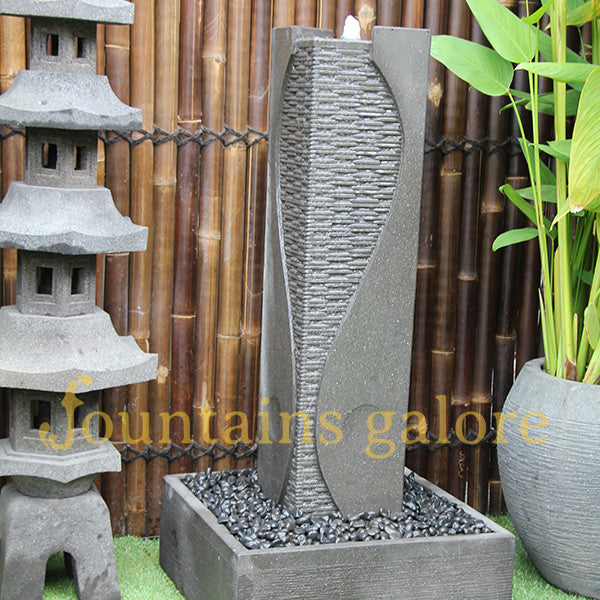 Ying Yang Fountain Water Feature  