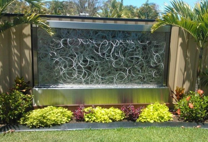 Phoenix Wall Fountain Water Feature H1440mm x W2200mm x D240mm 
