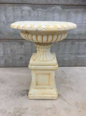 Jefferson Urn And Pedestal Urn and Pedestal  