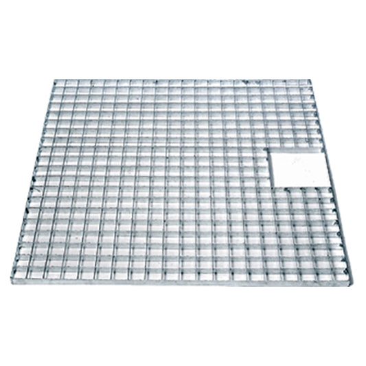 Galvanised Grate Square with Access Square Accessory  