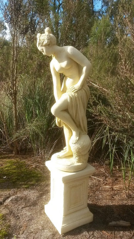 Bathing Lady Statue
