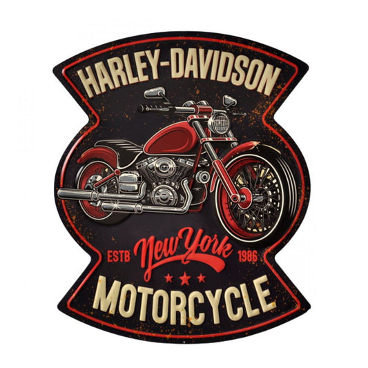 Harley Davidson Wall Plaque Statue  