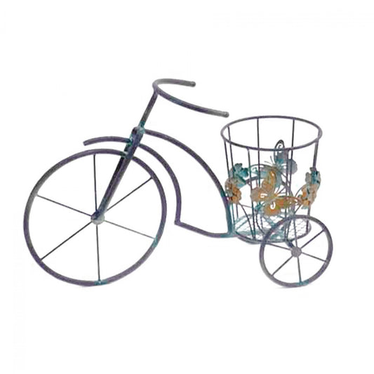 Bucket Bike Plant Stand