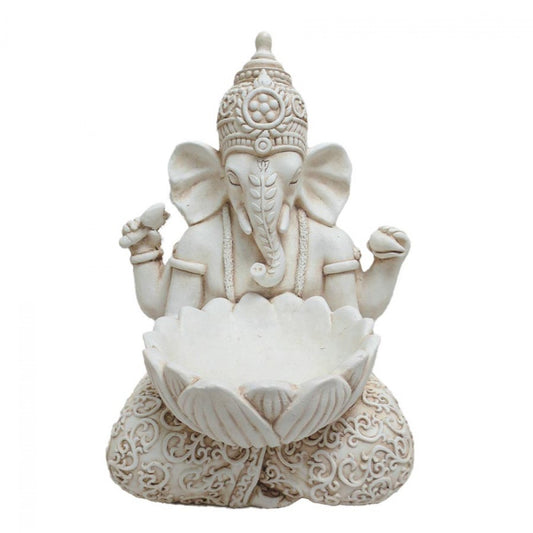 Bowl Ganesha Statue Statue  