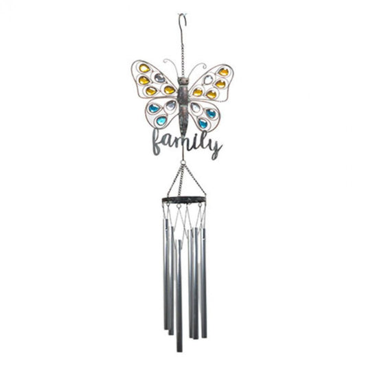 Family Butterfly Windchime