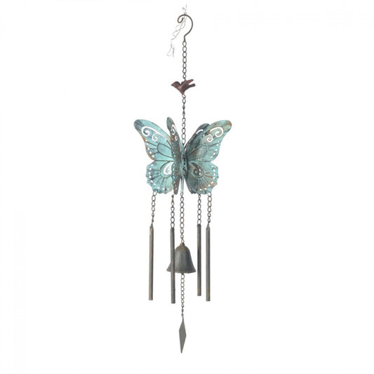 Butterfly Windchime Statue  