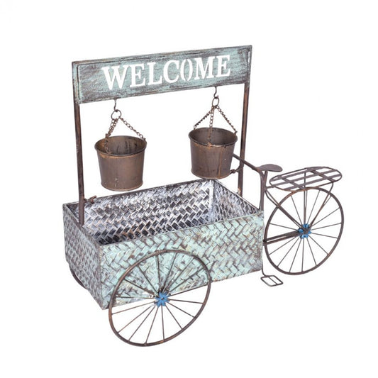 Plant/Flower Cart Statue  