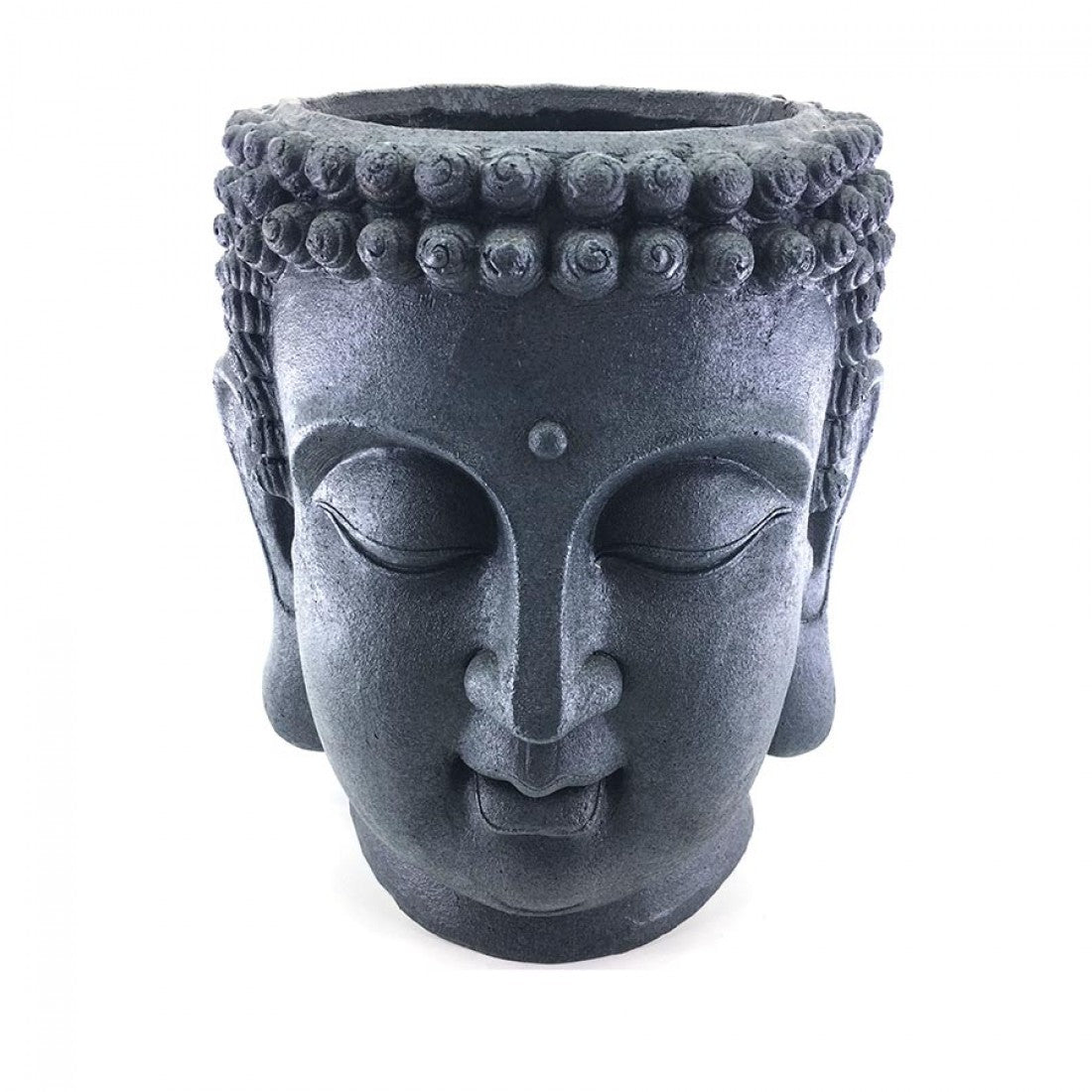 Magnesia Garden Buddha Pot Statue  