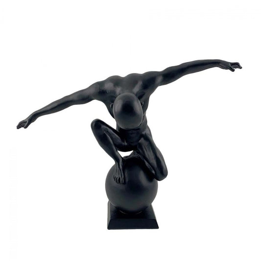 Atlas Pose Statue  