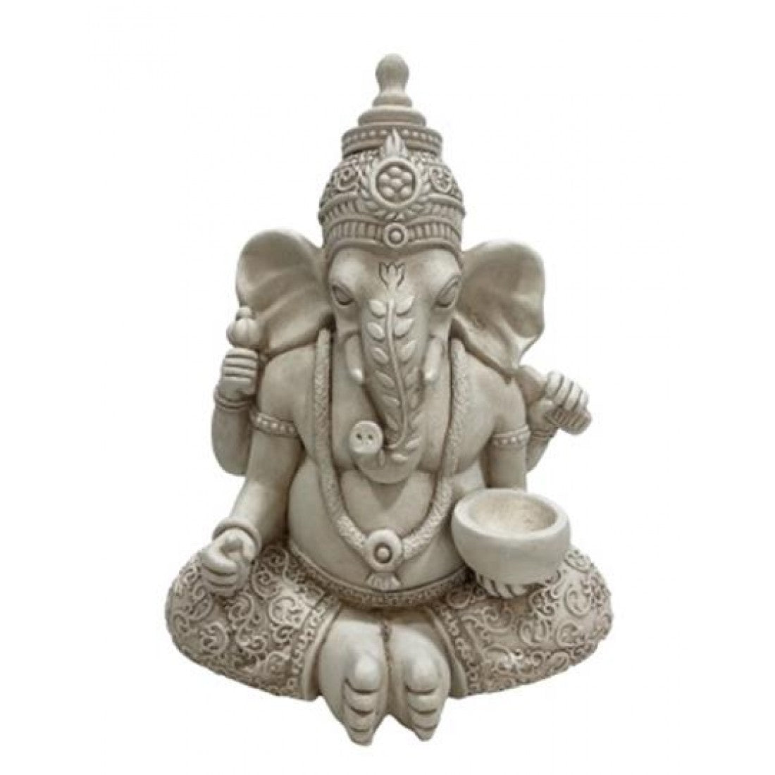 Meditating Ganesha Statue