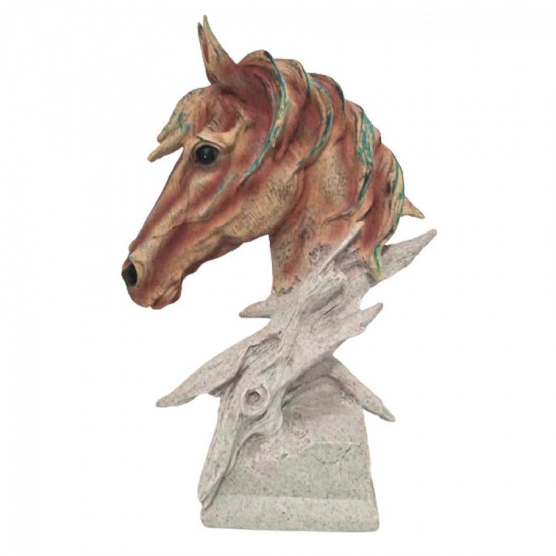 Resin Horse Head Statue
