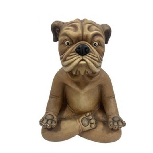 Yoga Dog Statue Statue  