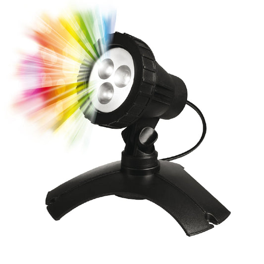Pondmax 3 LED Multi Colour Pond & Garden Light (no remote) Garden Light  