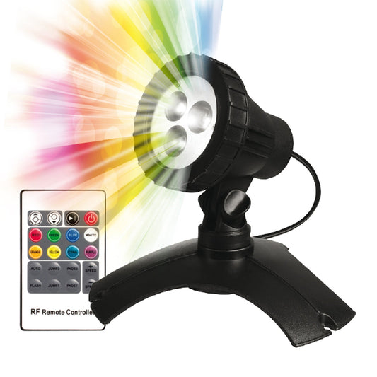 PondMAX 3 LED Multi Colour Pond & Garden Light + Remote Garden Light  