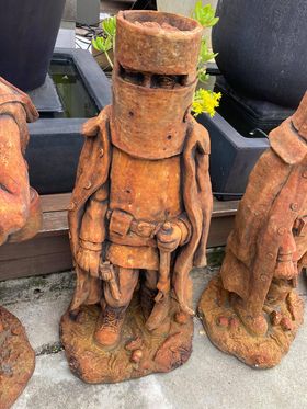 Ned Kelly Statue rust colour