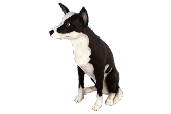 Kelpie Dog Fibreglass Statue